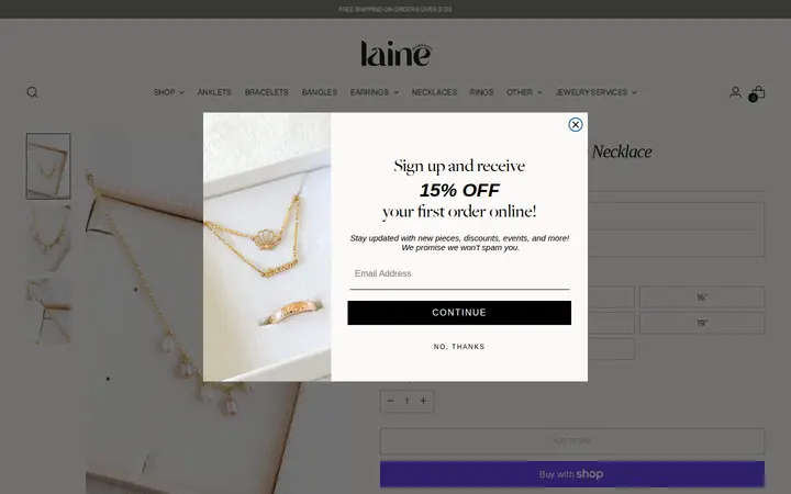 /collections/new-arrivals/products/small-pink-white-pearl-drop-necklace — Laine Honolulu