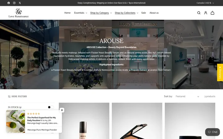 /collections/arouse — Love Renaissance