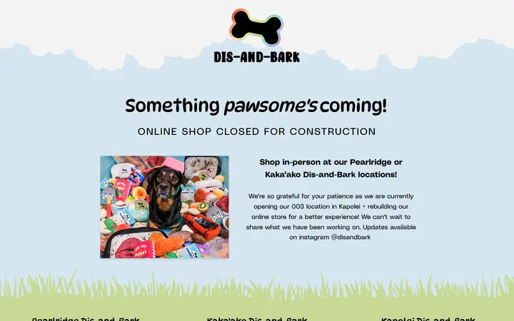 Hawaii Dog Toys & Treats | Dis-and-Bark | Local Pet Store