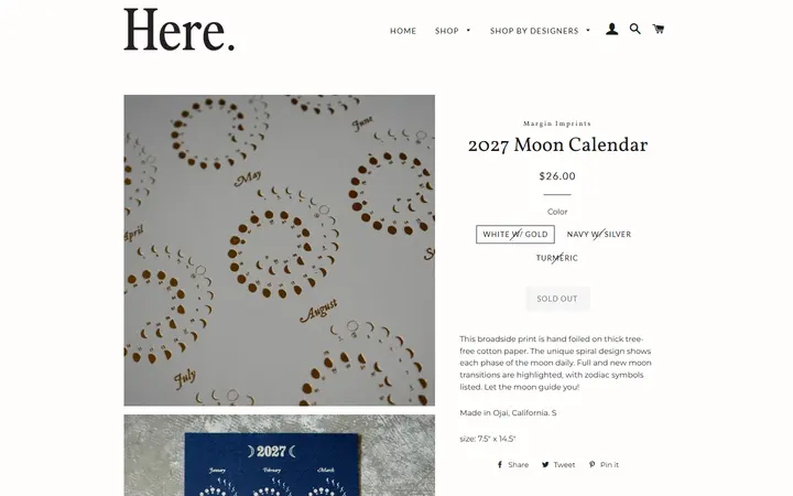 2027 Moon Calendar – Here.