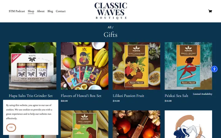 Gifts — Shop — CLASSIC WAVES