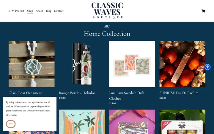 Home Collection — Shop — CLASSIC WAVES