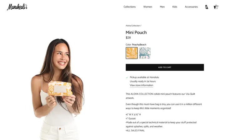 Mini Pouch – Manuheali'i