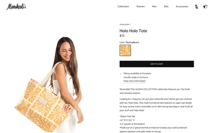 Holo Holo Tote – Manuheali'i