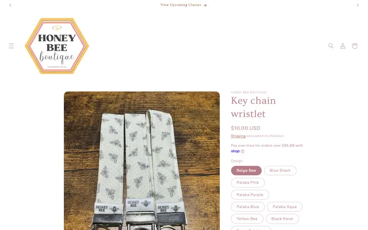Key chain wristlet – Honey Bee Boutique