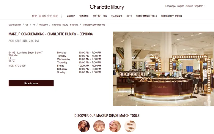Makeup Consultations
