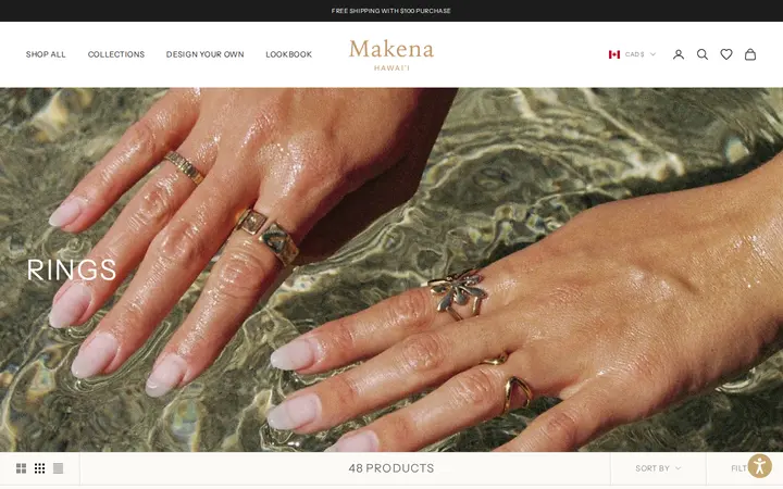 /collections/rings — Makena Kahala