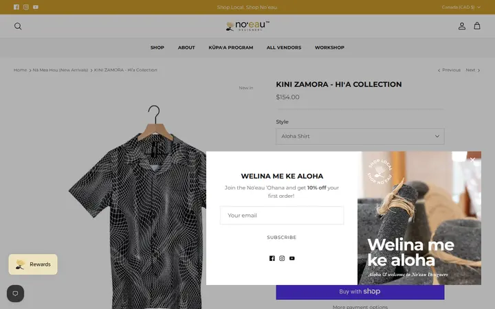 /collections/na-mea-hou-new-arrivals/products/kini-zamora-hi%CA%BBa-collection — Noʻeau Designers - Ka Makana Aliʻi
