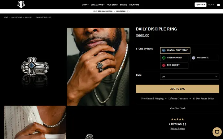 /shop/rings/daily-disciple-ring — NightRider Jewelry