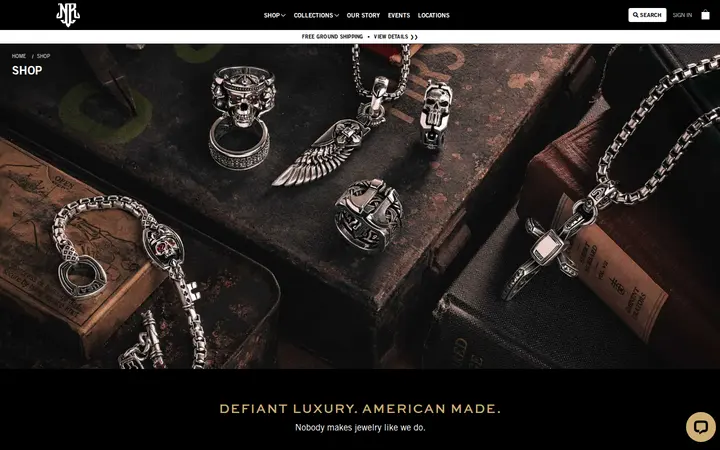 /shop-categories — NightRider Jewelry