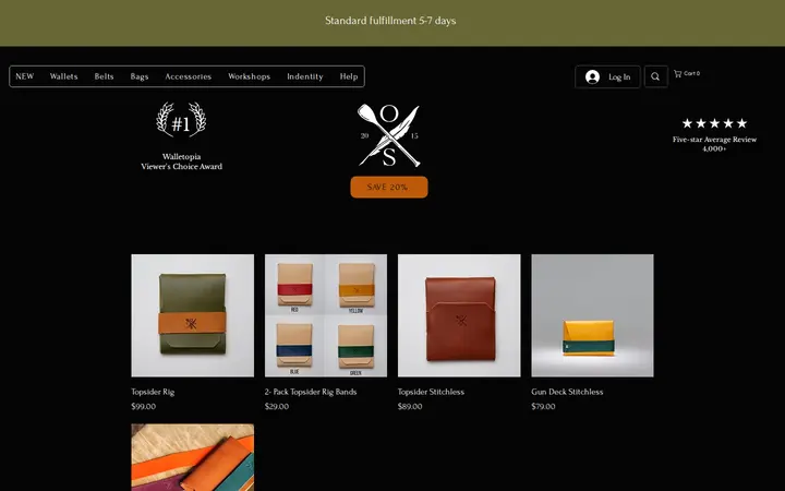 /stitchless — Open Sea Leather Co. (Now Hook and Hide on the corner)