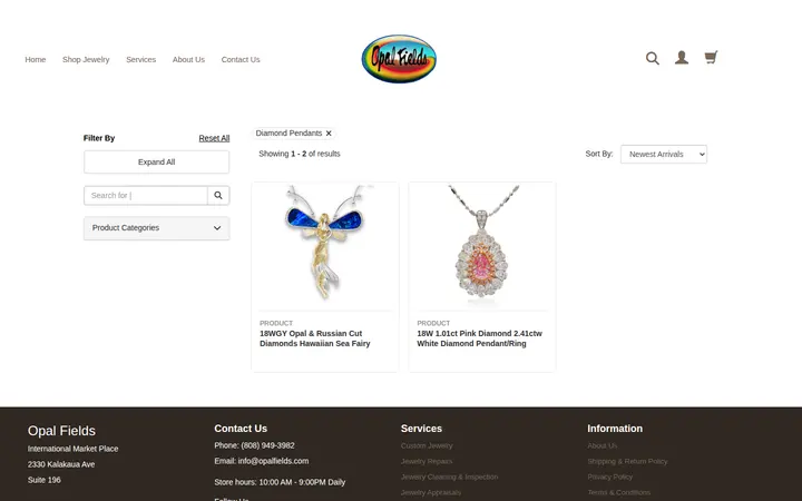/shop/PENDANT/Diamond-Pendants.htm — Opal Fields