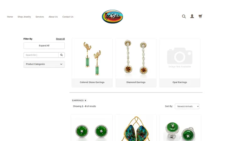 /shop/EARRINGS.htm — Opal Fields