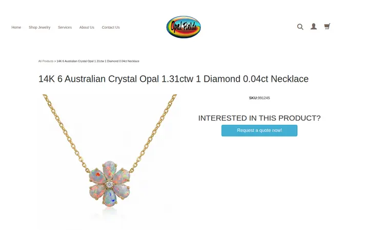/shop/All-Products/p/14K-6-Australian-Crystal-Opal-131ctw-1-Diamond-004ct-Necklace-x103348741.htm — Opal Fields