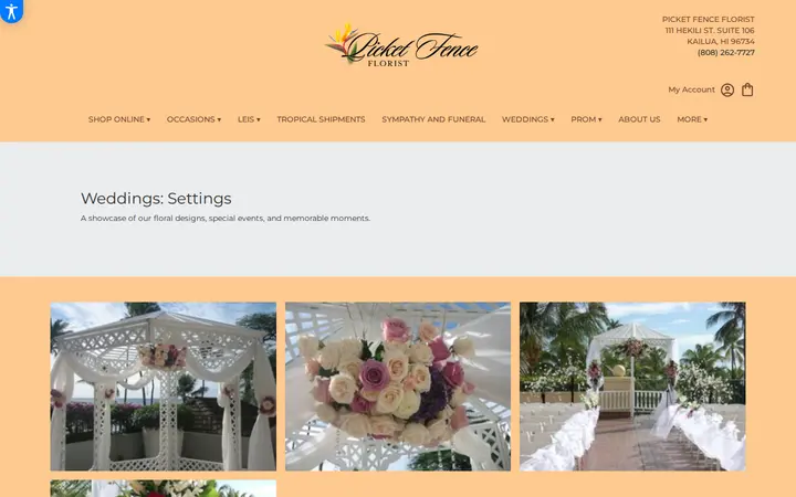 /gallery/weddings-settings — Picket Fence Florist
