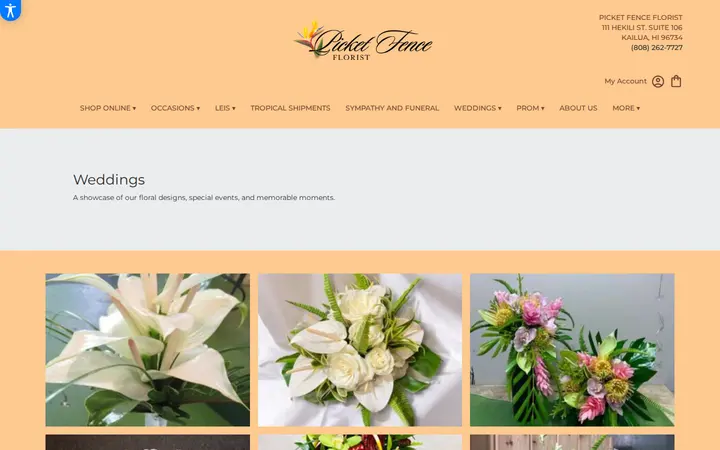 /gallery/weddings — Picket Fence Florist