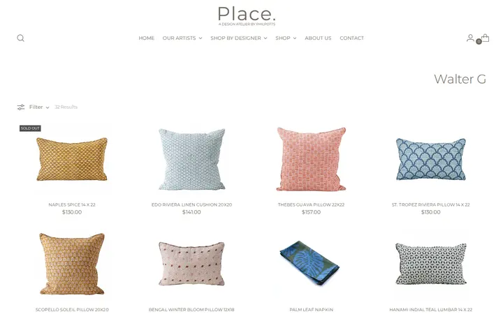 /collections/walter-g — Place., A Design Atelier by Philpotts