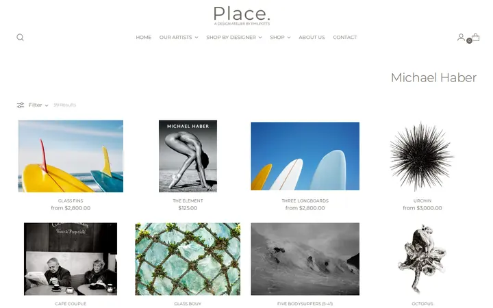 /collections/michael-haber — Place., A Design Atelier by Philpotts
