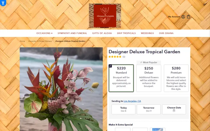 /kaneohe-pomaikai-flowers-gifts-of-aloha/designer-deluxe-tropical-garden.html — Pōmaikaʻi Flowers & Gifts of Aloha