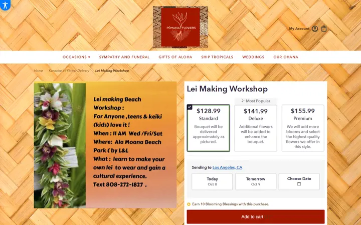 /kaneohe-pomaikai-flowers-gifts-of-aloha/lei-making-workshop.html — Pōmaikaʻi Flowers & Gifts of Aloha