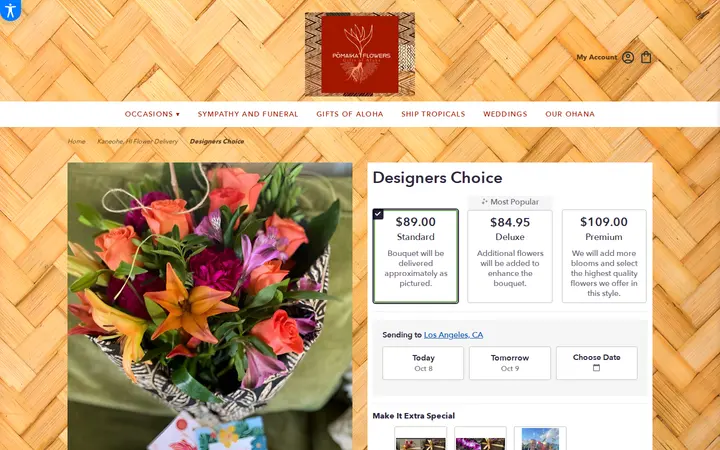 /kaneohe-pomaikai-flowers-gifts-of-aloha/designers-choice.html — Pōmaikaʻi Flowers & Gifts of Aloha