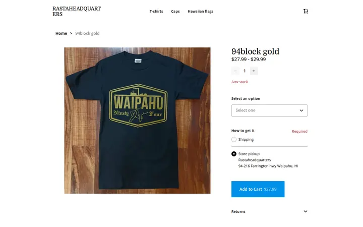 /product/94block-gold/96 — Rasta Headquarters