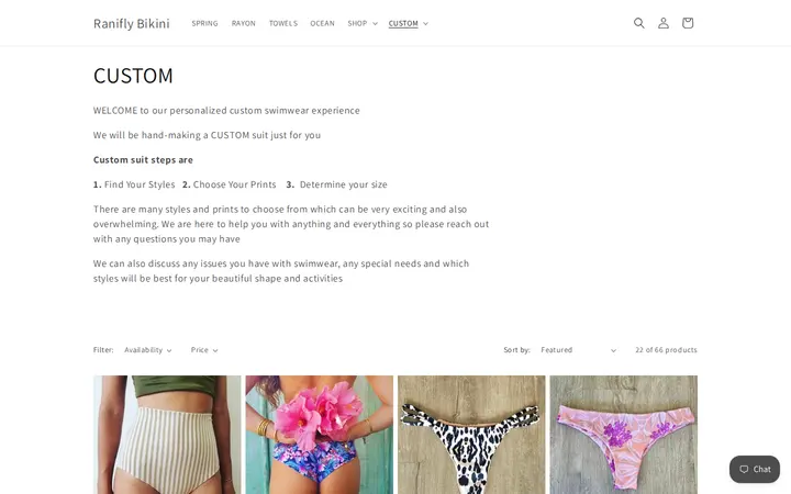 /collections/custom/bottoms — Ranifly Bikini