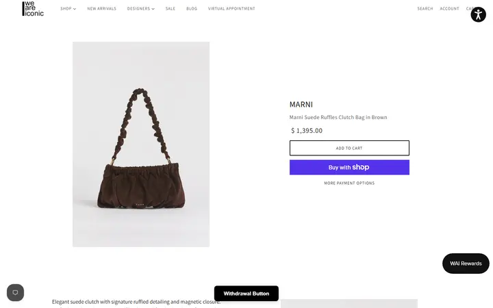 /collections/accessories-2/products/marni-suede-ruffles-clutch-bag-in-brown — WE ARE ICONIC