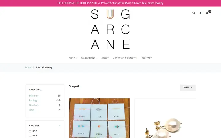 /store/category/Shop%20All%20Jewelry — Sugarcane Shop