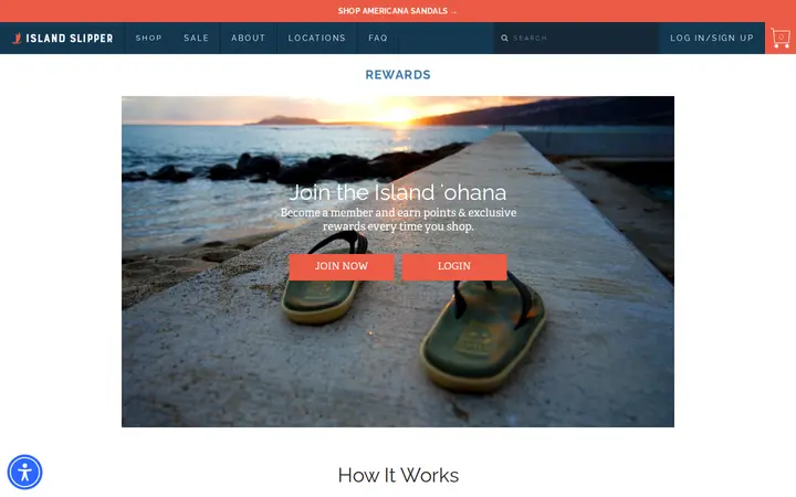 /rewards — Island Slipper at Royal Hawaiian Center