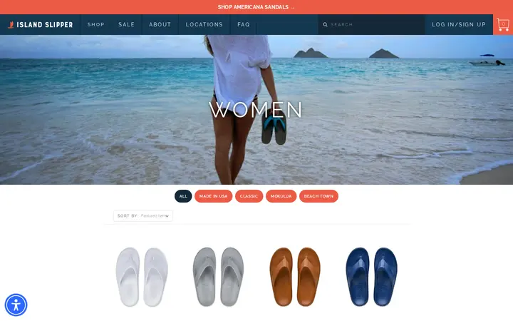 /women — Island Slipper at Royal Hawaiian Center