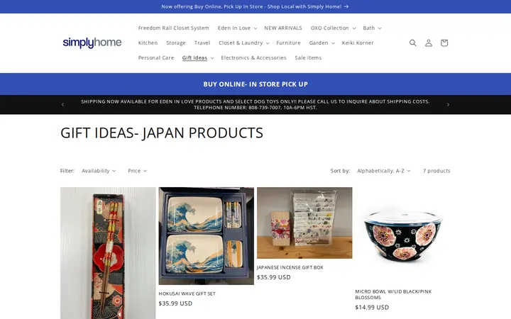 /collections/holiday-gifts-japan-products — Simply Home