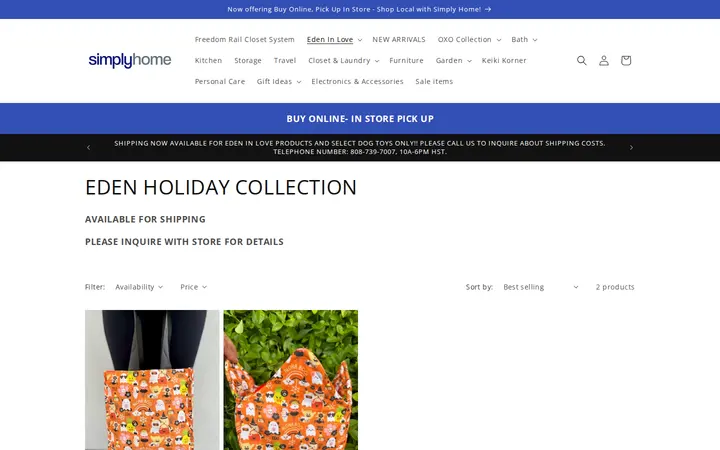 /collections/eden-holiday-collection — Simply Home