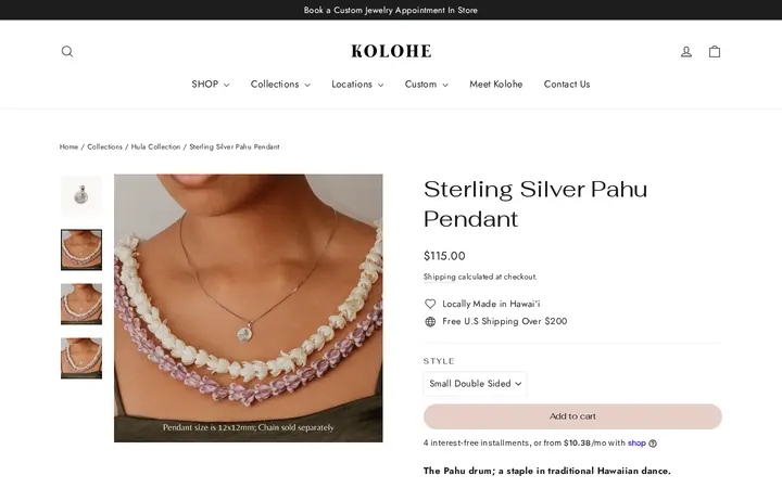/collections/hula-collection/products/sterling-silver-pahu-pendant — Kolohe