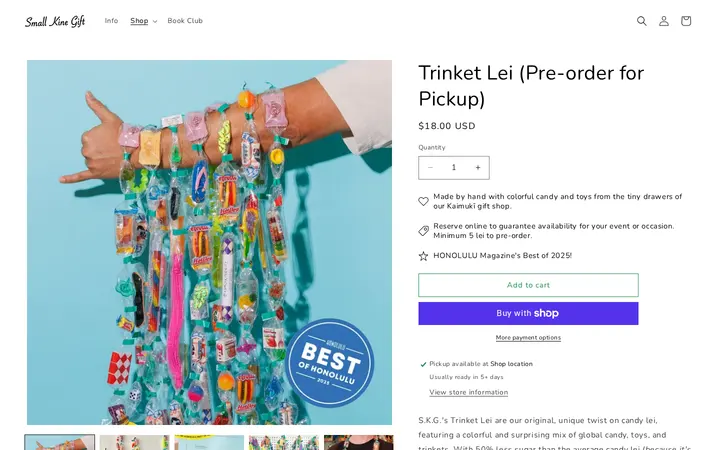 /products/trinket-lei — SMALL KINE GIFT
