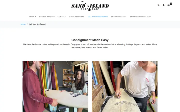 /store/Sell%20Your%20Surfboard — Sand Island Surf Shop