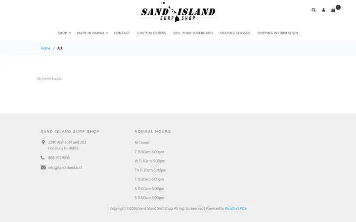 /store/category/Art — Sand Island Surf Shop