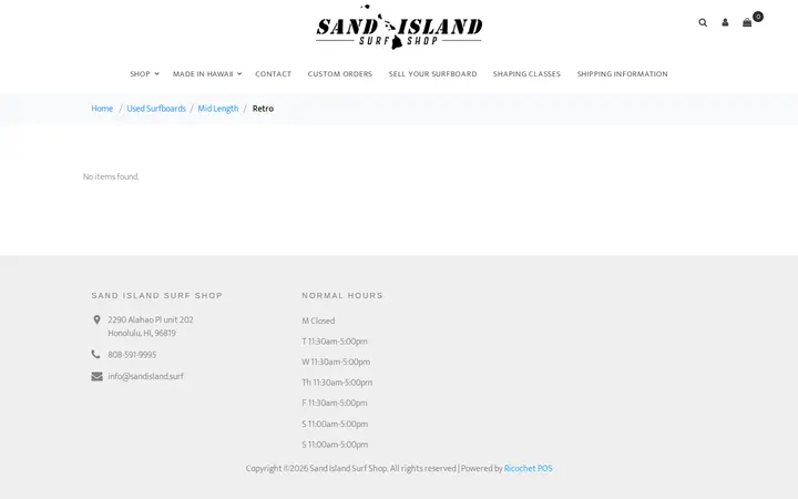 /store/category/Retro — Sand Island Surf Shop