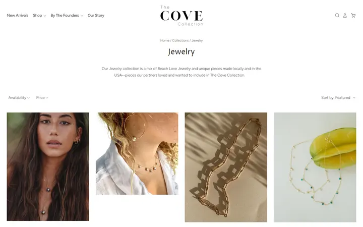 /collections/beach-love-jewelry-hawaii — The Cove Collection Reef