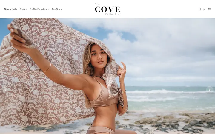 Website of The Cove Collection Reef