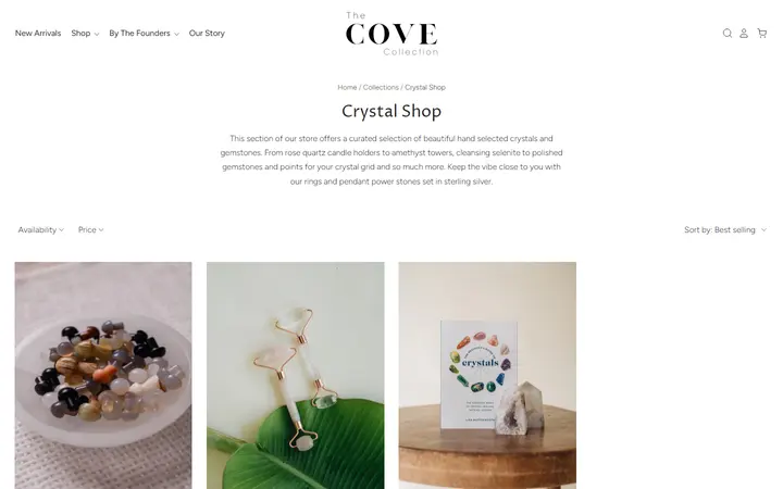 /collections/crystal-shop-1 — The Cove Collection Reef