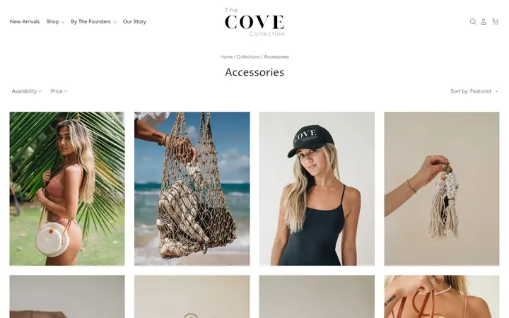 /collections/accessories — The Cove Collection Reef