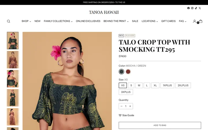 /collections/new-arrivals/products/talo-sleevless-dress-td241-copy — Tanoa Hawaii - Ala Moana