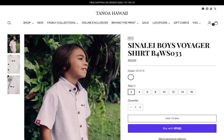 /collections/white-sunday-collection/products/sinalei-boys-voyager-shirt-b4ws033 — Tanoa Hawaii - Ala Moana