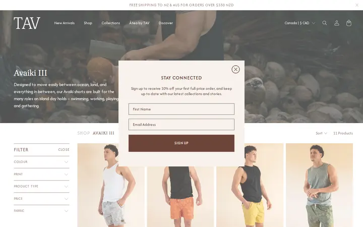 /collections/avaiki-iii-collection — TAV Hawaii