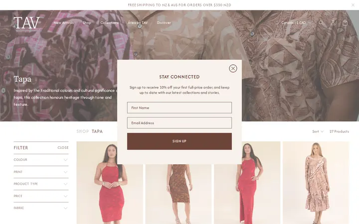 /collections/tapa-campaign-collection-autumn-2024 — TAV Hawaii