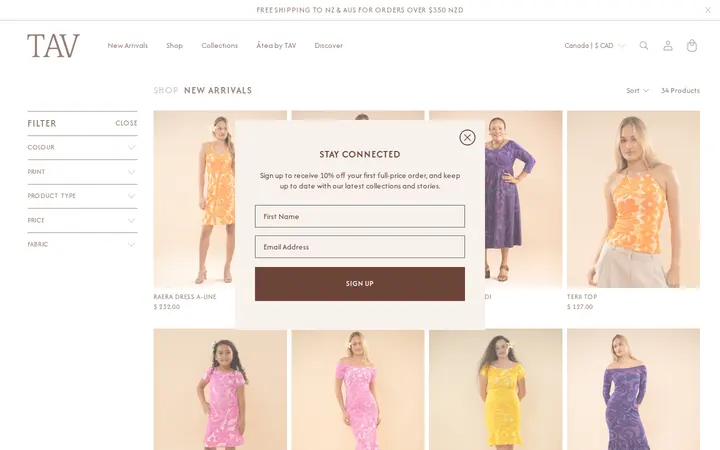 /collections/new-arrivals — TAV Hawaii