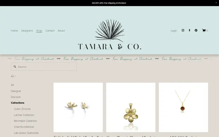 /shop1/collections — Tamara & Co Jewelry