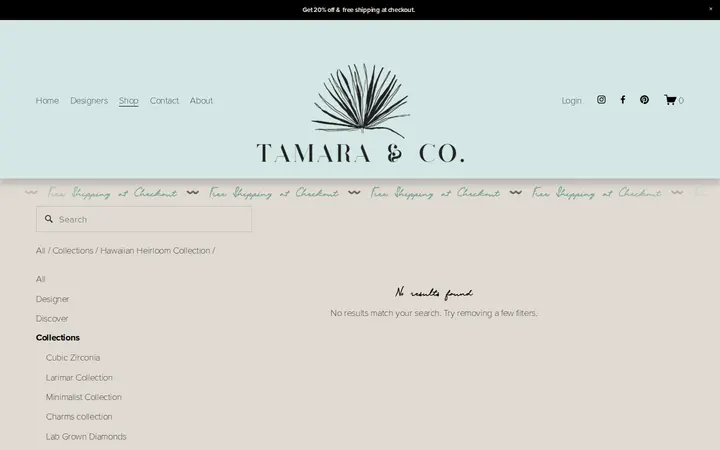 /shop1/collections/hawaiian-heirloom-collection/vertical-pendant — Tamara & Co Jewelry