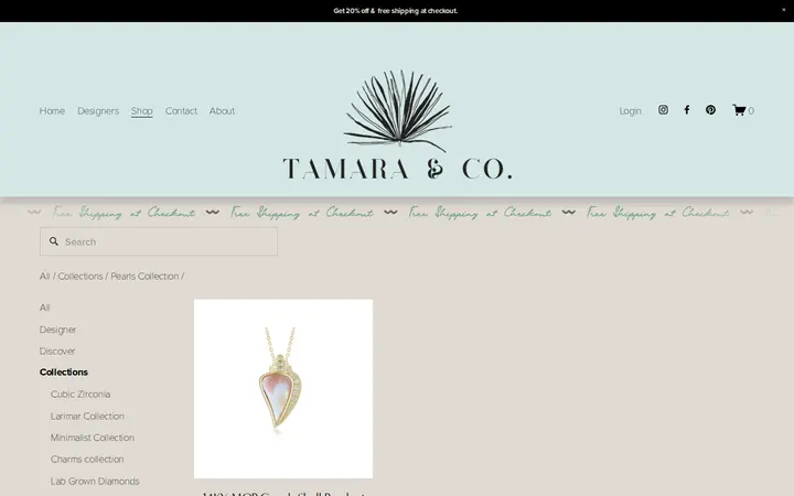 /shop1/collections/pearls/mother-of-pearl-collection — Tamara & Co Jewelry